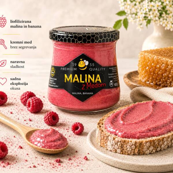Malina z medom