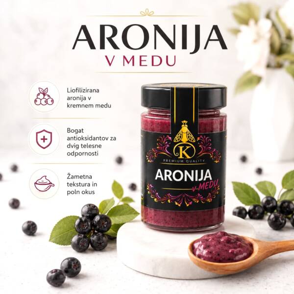 aronija v medu