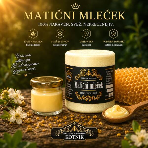 Matični mleček - Čebelarstvo Kotnik