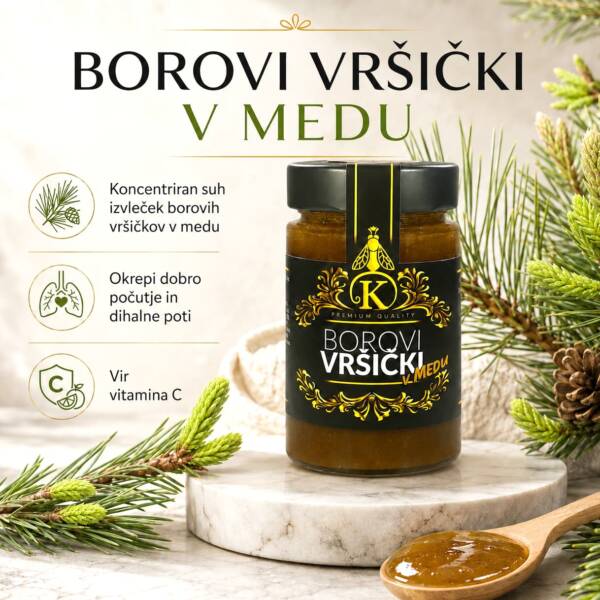 Borovi vršički v medu