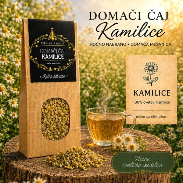 Domači čaj KAMILICE