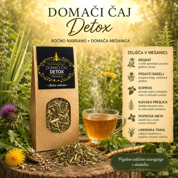 Detox domači čaj