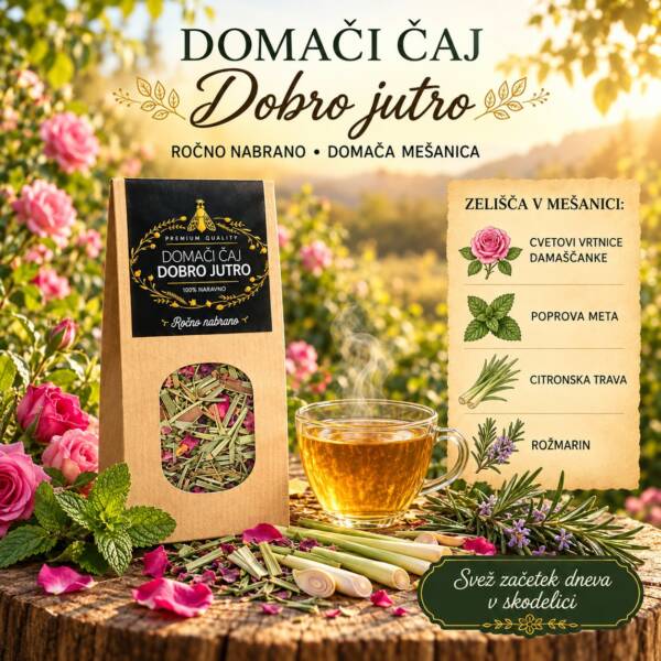 DOBRO JUTRO (Domači čaj)